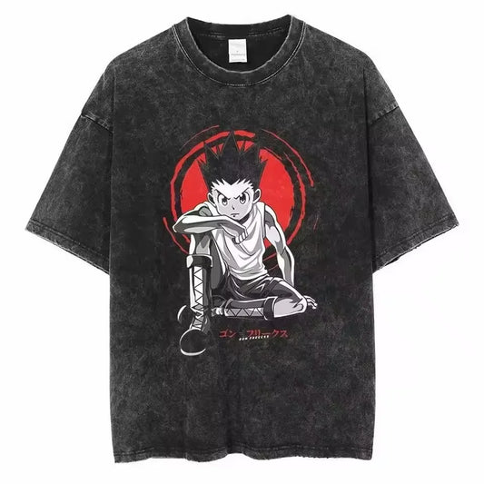 Hunter x Hunter Gon Shirt Vintage Oversized Style Anime Shirt