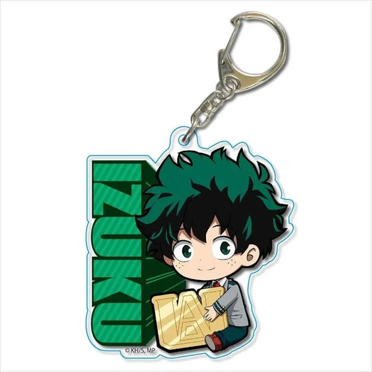 My Hero Academia Izuku Midoriya Sitting Acrylic Keychain Bag Charm