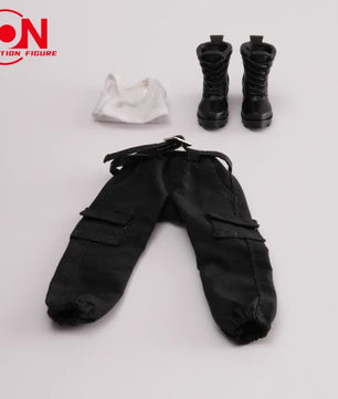 1/12 Scale Casual Shirt & Work Pants Set For 6-Inch Female Action Figures