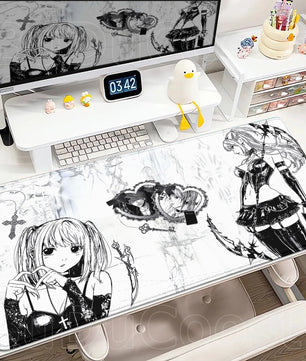 Death Note Misa Amane Mouse Pad - Large Gaming & Office Desk Mat
