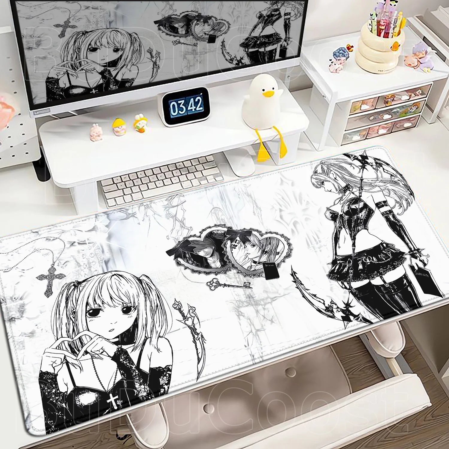 Death Note Misa Amane Mouse Pad - Large Gaming & Office Desk Mat
