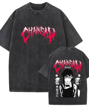 Chainsaw Man Kobeni Shirt Vintage Oversized Style Anime Shirt