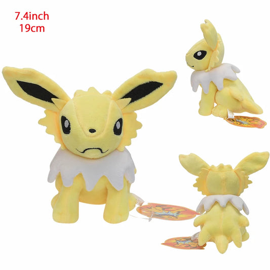 Pokemon Sitting Jolteon Eeveelution Plush 7.4 Inch Anime Plush
