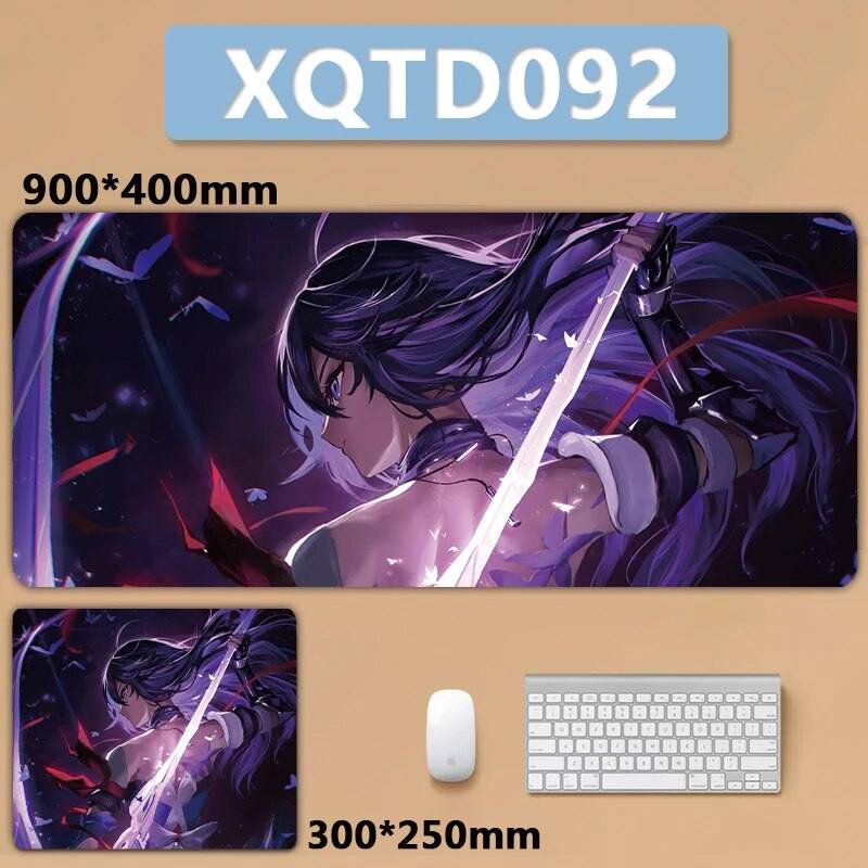 Honkai Star Rail Mouse Pad Seele Vollerei Anime Mouse Desk Mat