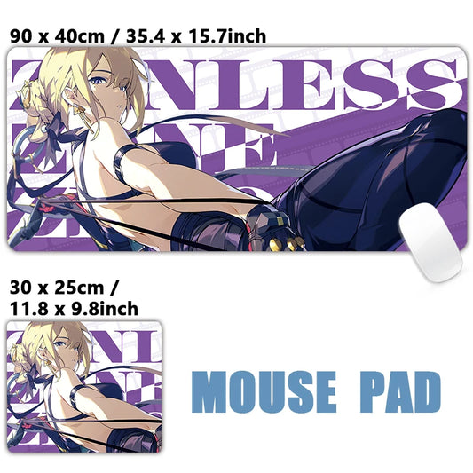 Zenless Zone Zero Evelyn Large Gaming Mouse Pad – Anime Desk Mat