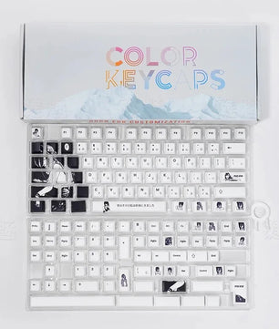 Chainsaw Man Reze Keycaps 140 Keys Cherry Profile Anime Keycaps