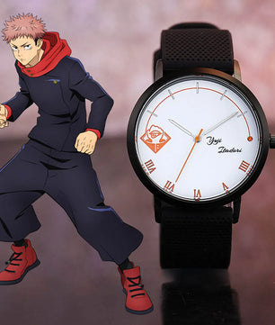 Jujutsu Kaisen Yuji Itadori Slim Quartz Watch Anime Jewelry