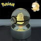 Pokemon Psyduck Figure 3D Crystal Ball Night Light Lamp