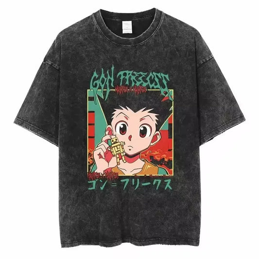 Hunter x Hunter Gon Shirt Vintage Oversized Style Anime Shirt