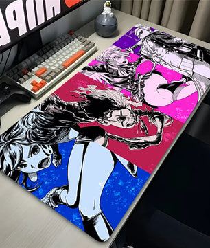 Dandadan Main Characters Mouse Pad Large Anime Desk Mat