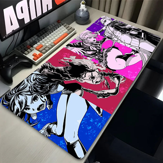 Dandadan Main Characters Mouse Pad Large Anime Desk Mat