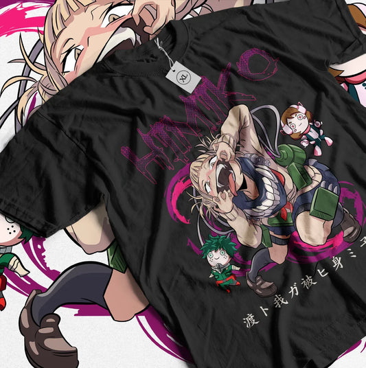 Himiko Toga Shirt - All Cotton Anime Graphic Tee