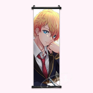 Oshi No Ko Aqua Hoshino Anime Poster Canvas Scroll