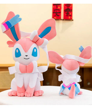 Pokemon Big Size Sylveon Plush Sitting Smile (25cm / 40cm / 55cm / 75cm)