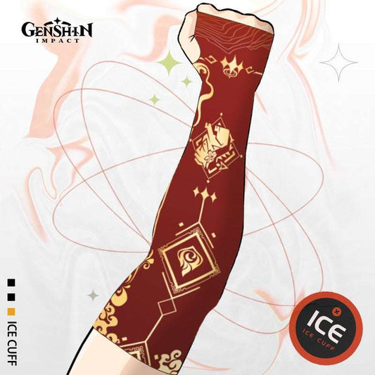 Genshin Impact Dehya Breathable Arm Sleeves Anime Sportswear