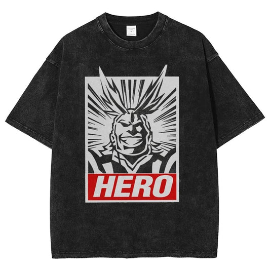 My Hero Academia Shirt All Might Oversized Anime Shirt