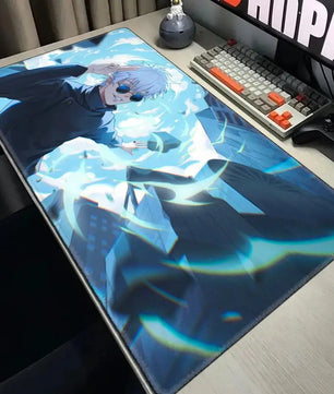 Jujutsu Kaisen Gojo Mouse Pad Large Gaming Anime Desk Mat