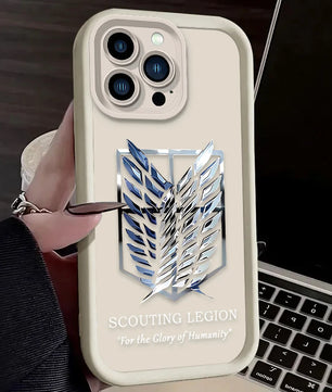 AOT Scouting Legion Phone Case - For iPhone 11 to 17 Pro Max