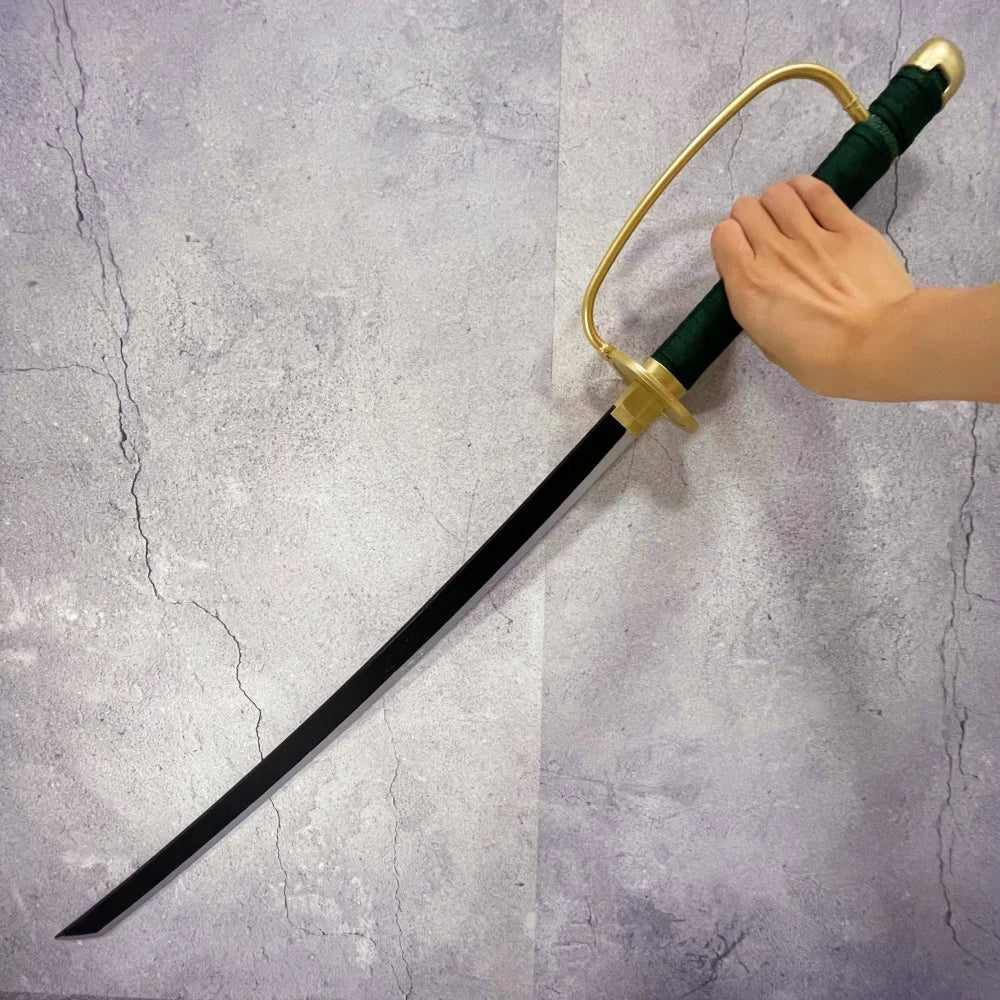 Shanks Gryphon Green-Handle Saber 1:1 Scale Anime Prop Replica Bamboo Sword