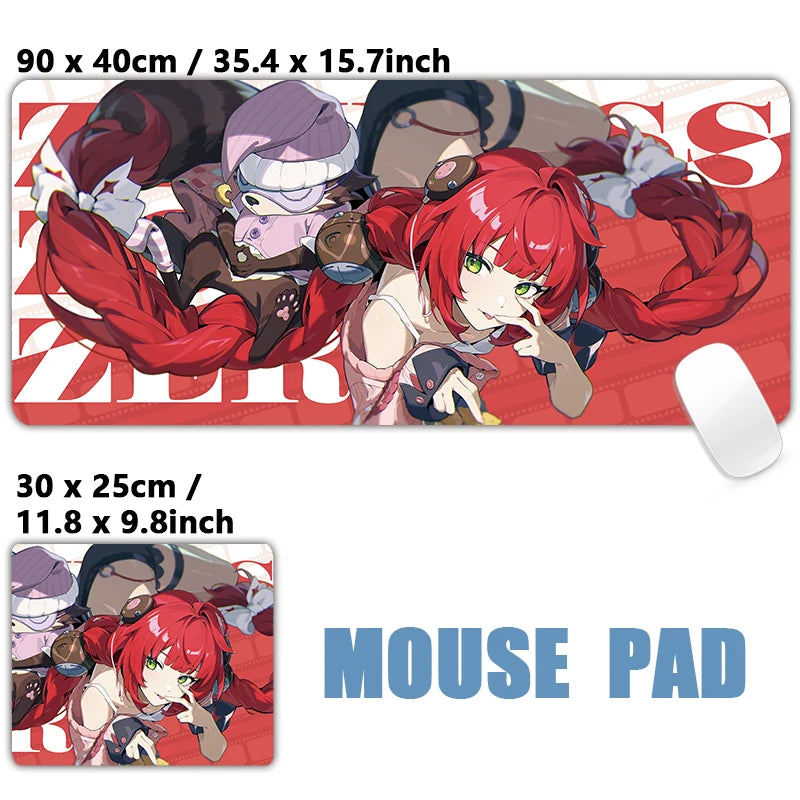 Zenless Zone Zero Yuzuha Large Gaming Mouse Pad – Anime Desk Mat