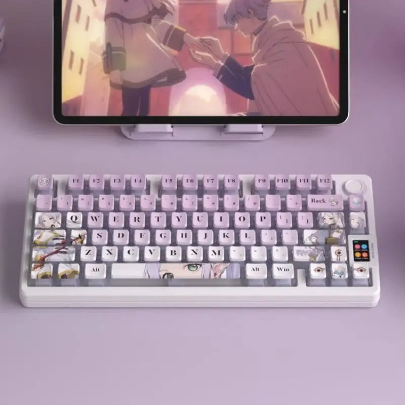 Frieren Keycaps 121/119 Keys OEM Profile Anime Keycaps