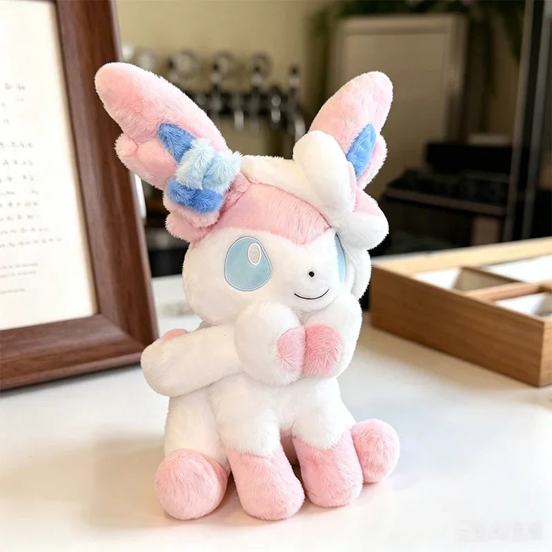 Big Size Sylveon Plush Sitting Pose (40cm / 50cm / 60cm)