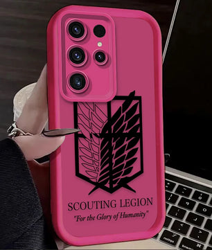 AOT Scouting Legion Phone Case - For Samsung A Series and S Series