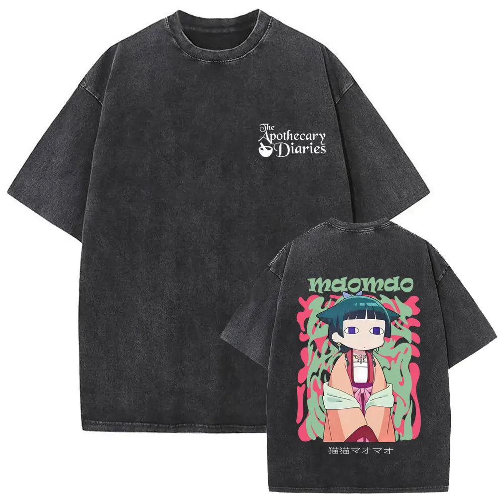 The Apothecary Diaries Maomao Shirt Vintage Style Washed T-Shirt