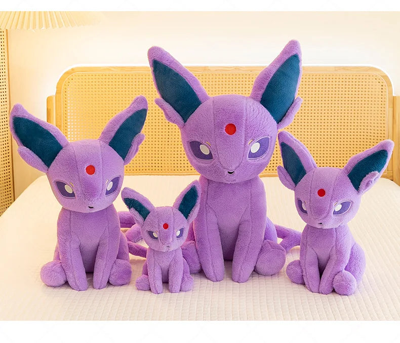 Pokemon Big Size Espeon Plush Sitting Pose (30cm / 40cm / 50cm / 70cm)