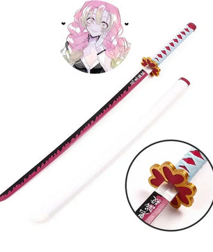 Demon Slayer Katana 1:1 Scale Anime Prop Replica Bamboo Sword