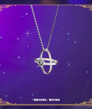 Link Click 925 Sterling Silver Anime Pendants & Ring Xia fei Liu Xiao Vein