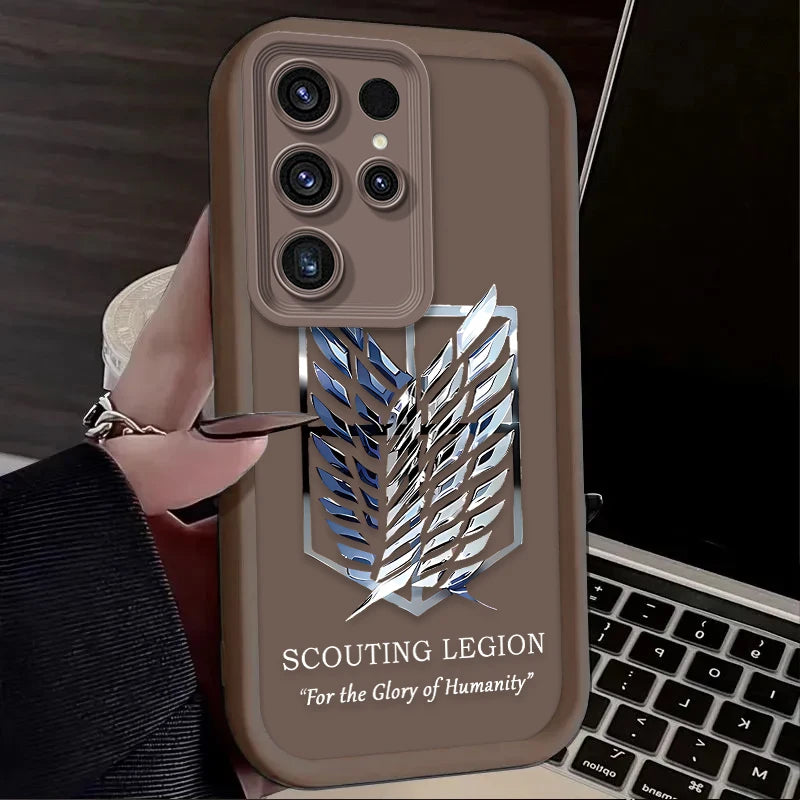 AOT Scouting Legion Phone Case - For Samsung A Series and S Series