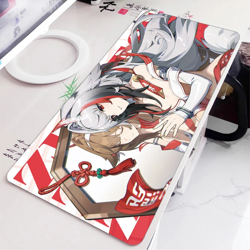 Zenless Zone Zero Ye Shunguang Large Gaming Mouse Pad – Anime Desk Mat