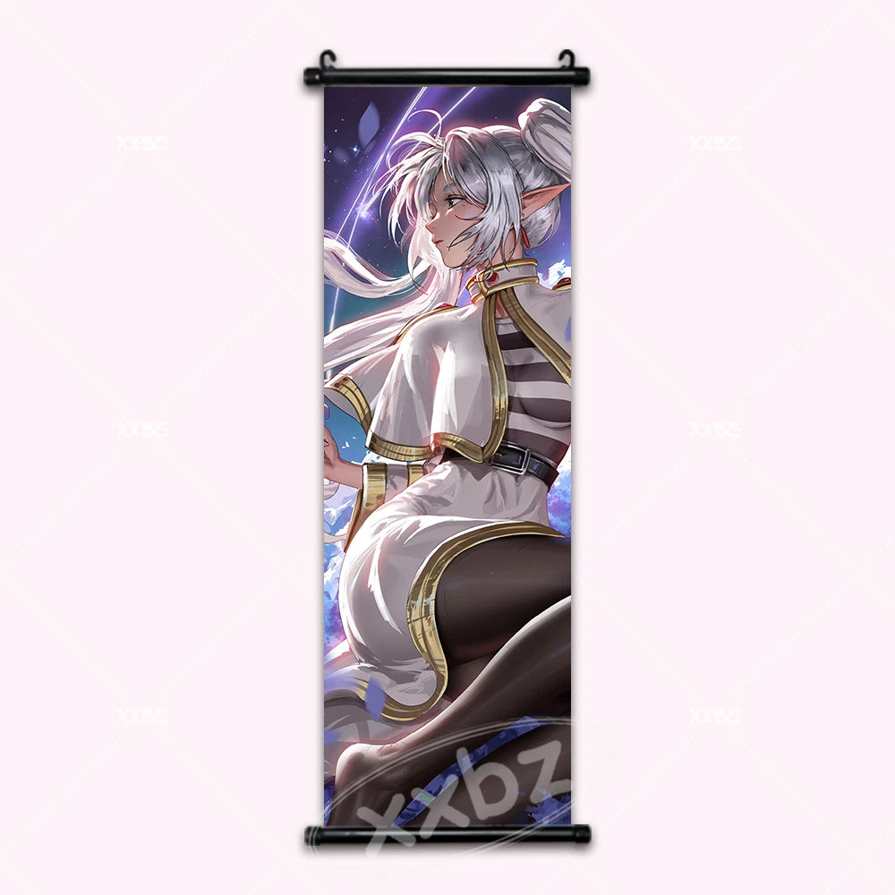 Frieren Beyond Journey's End Frieren Anime Poster Canvas Scroll