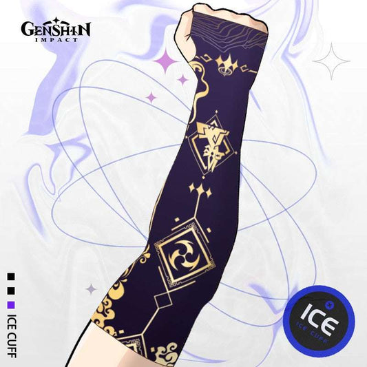 Genshin Impact Cyno Breathable Arm Sleeves Anime Sportswear