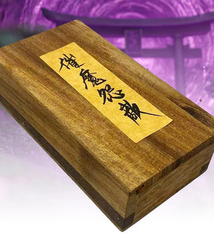 Jujutsu Kaisen Ryomen Sukuna Finger With Wood Talisman Box 1:1 Scale Prop Replica