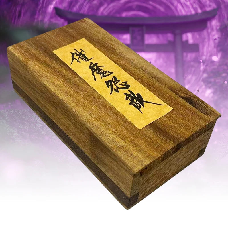 Jujutsu Kaisen Ryomen Sukuna Finger With Wood Talisman Box 1:1 Scale Prop Replica