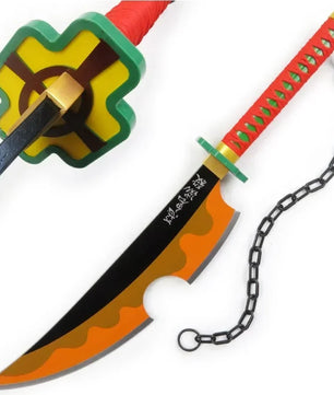 Demon Slayer Tengen Uzui Swords 1:1 Scale Anime Prop Replica