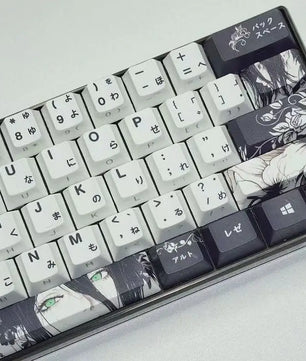 Chainsaw Man Reze Keycaps 135 Keys Cherry Profile Anime Keycaps