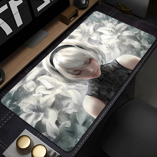 NieR:Automata 2B Realistic Mouse pad Large Gaming Anime Desk Mat