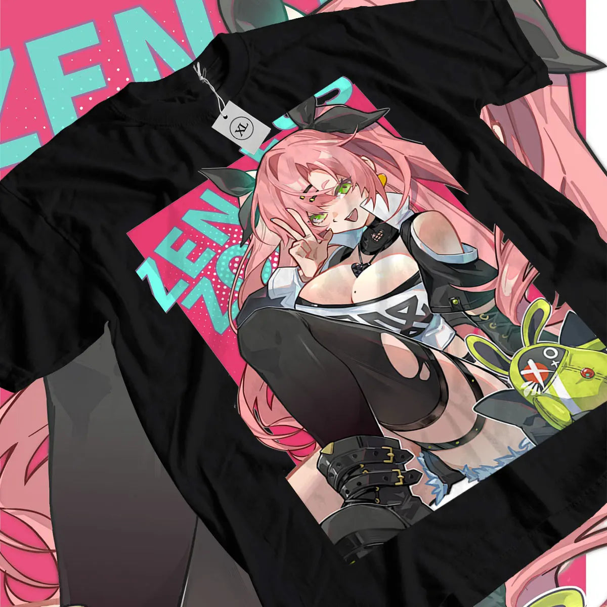 Zenless Zone Zero Nicole Shirt - All Cotton Anime Graphic Tee