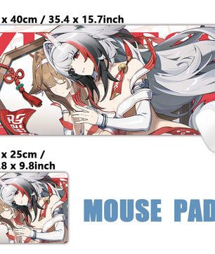 Zenless Zone Zero Ye Shunguang Large Gaming Mouse Pad – Anime Desk Mat