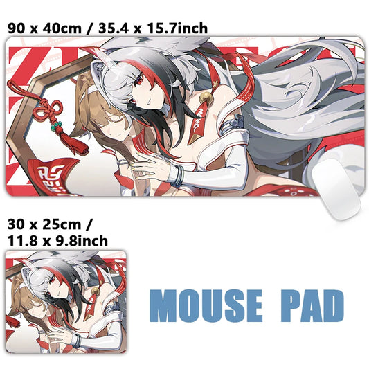 Zenless Zone Zero Ye Shunguang Large Gaming Mouse Pad – Anime Desk Mat