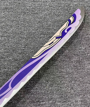 Genshin Impact Raiden Shogun Sword 1:1 Scale Anime Prop Replica