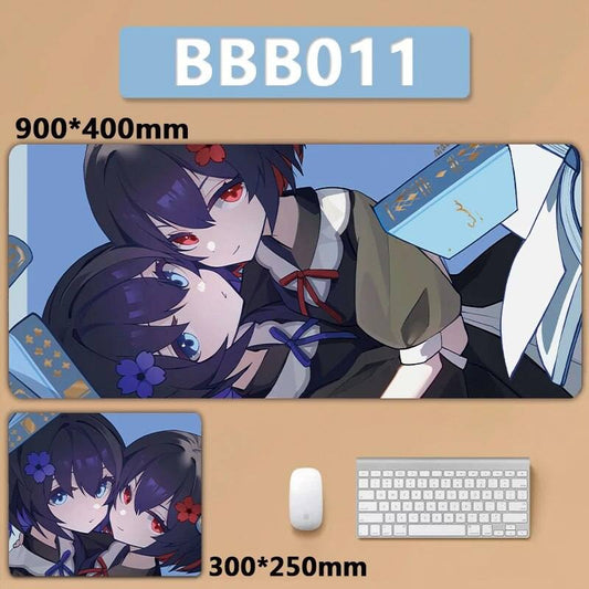 Honkai Star Rail Mouse Pad Seele Vollerei Anime Mouse Desk Mat