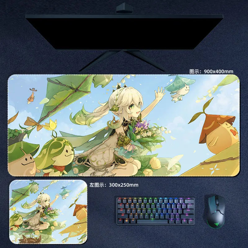 Genshin Impact Nahida Mouse Pad Anime Desk Mat