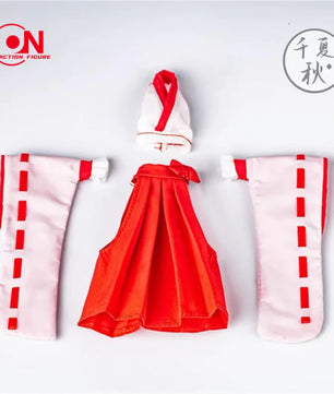 1/12 Scale Kimono Witch Uniform For 6-Inch Female Action Figures