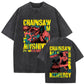 Chainsaw Man Denji Shirt Vintage Oversized Style Anime Shirt