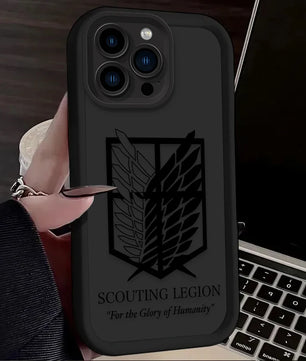 AOT Scouting Legion Phone Case - For iPhone 11 to 17 Pro Max