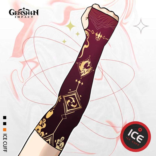 Genshin Impact Yae Miko Breathable Arm Sleeves Anime Sportswear